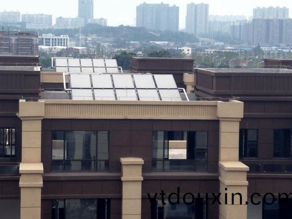 多(duo)層住宅太陽能熱水係統解決方案