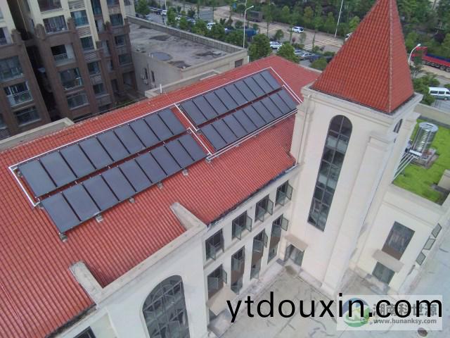 中房(fang)瑞(rui)緻4#地塊幼兒園太陽能熱水係統工程