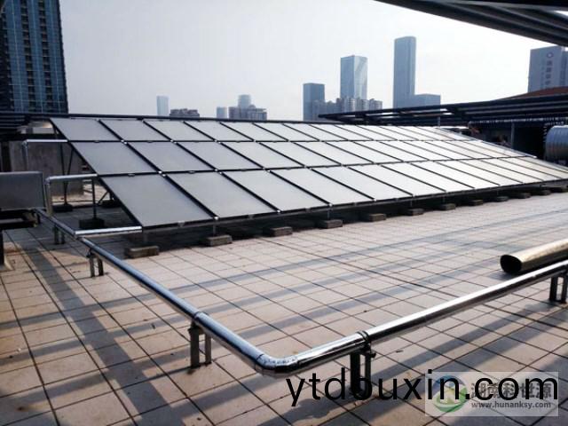 長(zhang)沙市青少年(nian)宮太陽能熱水係統(tong)工程