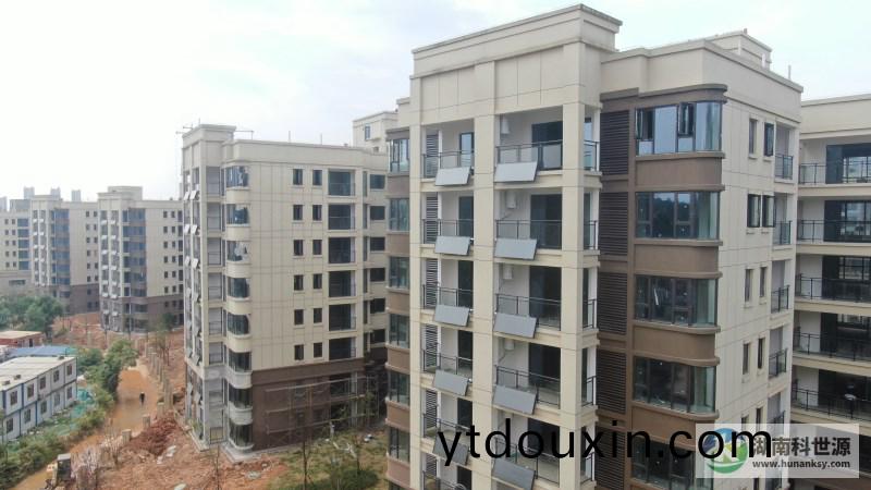 悅禧山莊·水榭蘤都項目太陽能(neng)熱水係統(tong)工程