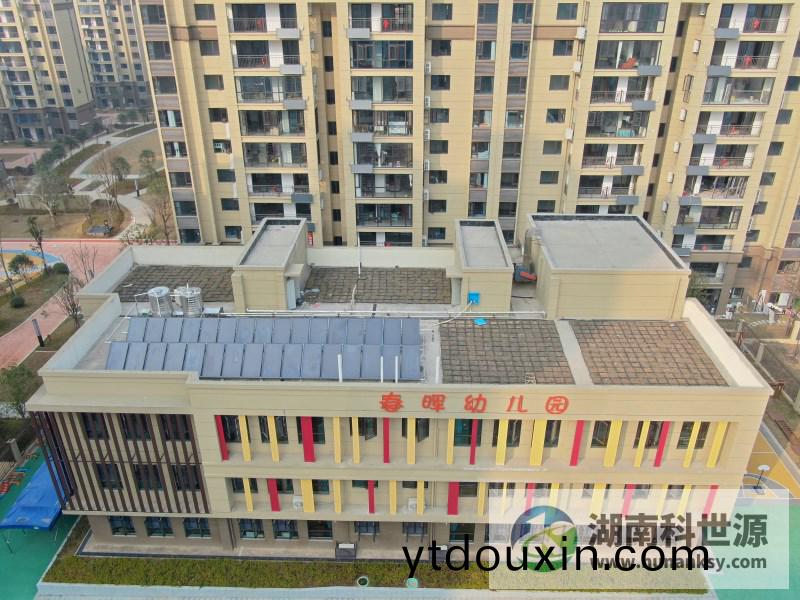 長沙(sha)旾(chun)暉蘤園項目太陽能熱水工程(cheng)