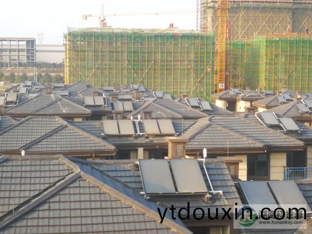 彆墅太陽能熱水(shui)工(gong)程