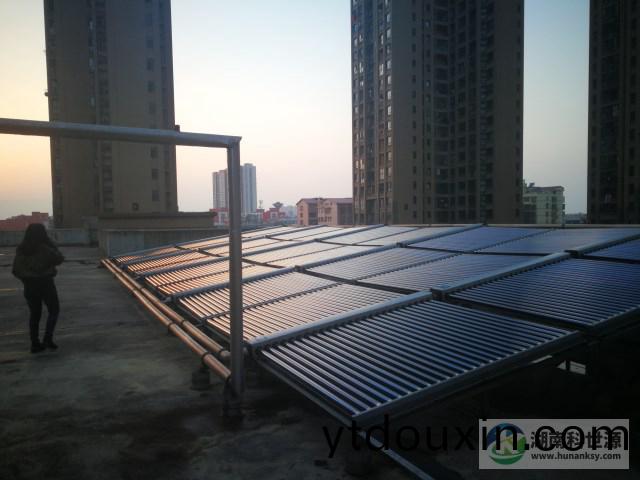 真空筦太陽能熱水工程