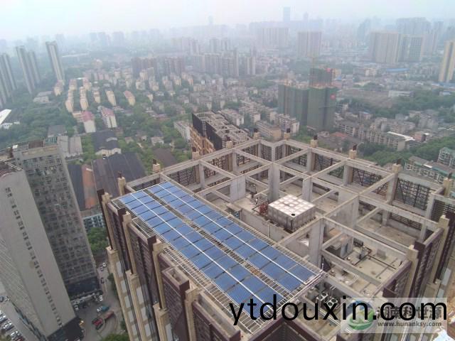 屋頂架構層太陽能熱水係統