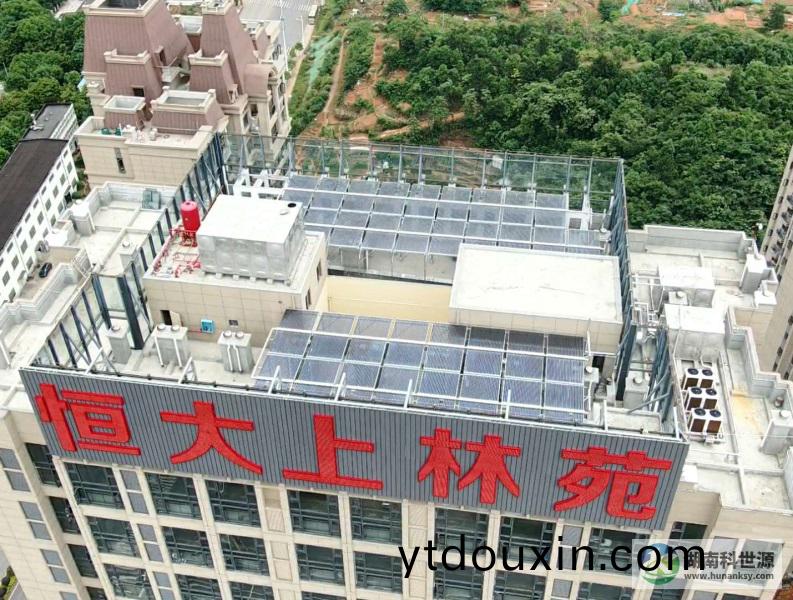 屋頂太陽(yang)能熱水工程